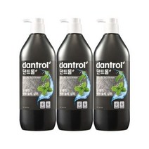 댄트롤 비듬샴푸 딥 클린 박하 솔트 모발떡짐관리 820ml 3개, 댄트롤 딥 클린 박하 솔트 샴푸 82