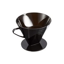 멜리타 Melitta 커피 드리퍼 계량 스푼 포함 눈금 플라스틱제 6~12잔용 브라운 1×6필터 시리즈 F-PP1×6