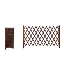 나무 울타리 휀스 펜스 담장 테라스, 뾰족발 65cm