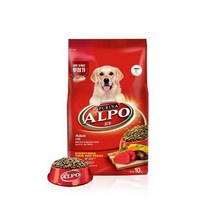 퓨리나 알포 성견용 쇠고기맛 10kg대용량 사료 -, 1개, 10kg