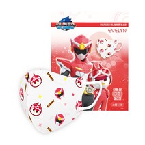 미니특공대 더운날 여름용 어린이 캐릭터 마스크 새미(레드) [20매], 01.초소형(2-4세), 05.재키(그린), 01.초소형(2-4세)