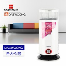 [천삼백케이] [코아존] 대웅모닝컴 온풍기 전기히터 전기난로 온풍기 CZ-RH0724, 단품