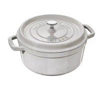 인테리어 스타우브 STAUB 꼬꼬떼 무쇠 냄비 인덕션 무쇠솥 솥밥 3.8L 2.2L 2L, 옵션 값, 20cm 트러플 화이트