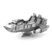조립 만들기 3d 퍼즐 입체 키트 아이큐 금속 에펠탑 지구본 따서 메탈 장난감 큐브 3D DIY 모델 밀레니엄 팔콘 스타 디스트로이어 R2D2 ATM6 C3PO 우주선 직소 성인, 없음, Secondary