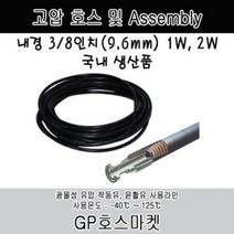 고압 유압 오일 에어 호스 어셈블리 내경 6.4-50.8mm 1W 2W 컷팅 판매, 1롤