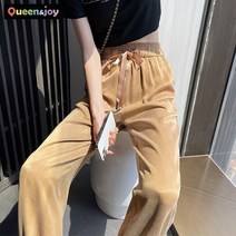 퀸앤조이 차피오 찰랑 쿨실크 와이드 밴딩 팬츠***판매자 SSK무역***
