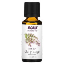 나우푸드 에센셜 Oils Clary 세이지 1 온스 (30ml), 1 oz