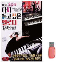 트로트USB 음악USB 경음악 다시듣고 싶은 멜로디 80곡-72394EA, 본상품선택