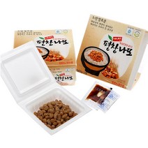 풍성한 강원도 국산 노란콩 나또, 36팩, 50g