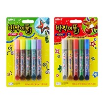 더이안 아모스 반짝이풀 컨페티 메탈릭 5색 꾸미기재료, 2번 메탈릭