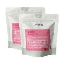 민트라벨 딸기쉐이크 파우더 1kg 2개세트