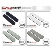 문콕방지 순정 도어가드 범퍼가드 충격방지 보호대 판다곰 캐릭터 방탄보호대 현대 기아 쌍용 쉐보레 르노 수입차 벤츠 SUV BMW 관리용품 스티커제거제 간편탈취제 휠타이어세척, DAG (회색_2개), 1개