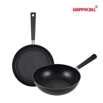해피콜 크로커다일 뉴그립 IH 후라이팬 28cm + IH 궁중팬 28cm, 없음, 상세설명 참조
