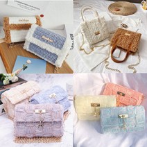코바늘 DIY 가방 키트 만들기 손뜨개 뜨기 질 집에서할수있는, 쿠팡 숄더백_소라