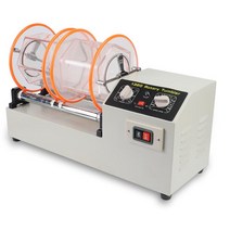 바렐기 진동 바렐 회전 드럼 연마기 금속세척 디버링, 대형 양방향 단일 자석 광택 청소기계