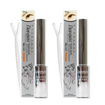 다크니스 속눈썹 접착제 쌍꺼풀액, 2개, 프리미엄흰색