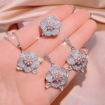공급 패션 럭셔리 그룹 다이아몬드 반지 여성 유럽과 미국 전체 다이아몬드 약혼 세트 세 보석