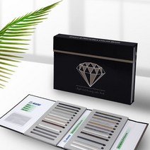 줄눈시공 업체를 위한 매출증대 / 줄눈책자 휴대용 줄눈샘플판 줄눈북, 줄눈샘플북(기본줄눈칩26개포함)