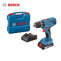 보쉬 18V 충전드릴 드라이버 세트 gsr18v 21 2Ah, 2. 2Ah 배터리 2개+충전기+본체+케