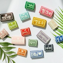 강아지 반려동물 네임택 이름표 야광 인식표, 오렌지