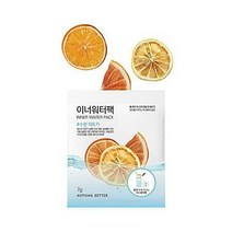 낫띵베럴 이너워터 수분치트키 워터팩 1입 7g, 상세페이지 참조, 상세페이지 참조