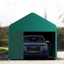 자동차 간이 주차장 천막 차고지 주차 그늘막 야외, 4면 2.8x4m