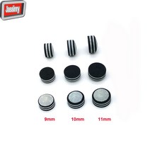 큐대가방 스누커 큐 팁 멀티 레이어 풀 3 개 9mm 10mm 11mm 중국어 블랙 8 polr 볼 암 스틱 당구 액세서리, 01 9mm
