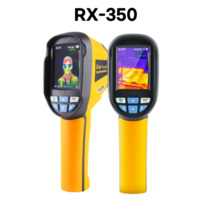 열화상카메라 열감지카메라 한글설명서 배관 누수탐지기 비접촉 누수 고화질, RX350, 1개