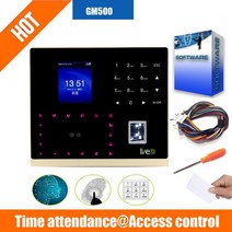 지문인식도어락 무타공 Tcp/ip 스마트 얼굴 인식 시간 출석 GM500 125Khz ID 카드 생체 인식 지문 시간 시, 03 IC_02 러시아어
