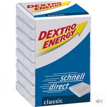 독일 Dextro Energy Traubenzucker Classic 텍스트로 에너지 클래식 포도당 46g 6팩