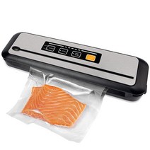 진공포장기 생선 건조 식품 진공 수비드 가정용 실러 포장 기계 백 포장 패커 저장용 백, 협력사, 21SL 블랙, 100-120V 미국 플러그
