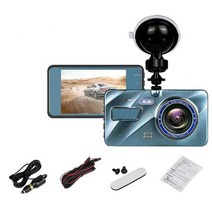 블랙박스가성비 HD 4K 대시캠 듀얼 렌즈 자동차 DVR 카메라 비디오 레코더 전면 및 후면보기 대시캠 24 시, 01 Single camera_01 아무도