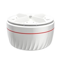 소형 세탁기 미니 탈수기 미니 터보 휴대용 USB 전원 클리닝 머신 1 세트 속옷 양말 초음파 세탁기 가정용, 01 White