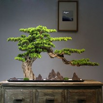 소나무 거실장 테이블 꾸미기 장식 인테리어 소품 집, B 103x25x64 (조금씩모양 다를수있음)