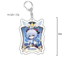 원신 SD 캐릭터 일러스트 윙 프레임 아크릴 키링 굿즈 25종 키홀더 게임 미호요 클레 호두 아야토 방랑자 감우 벤티