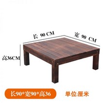 조립식 평상 시골집 리모델링 제주도 평상 마루 농막 발코니 방수 부식 방지 목재 레저, 1㎡, 길이 120폭 90높이 36 플랫폼 1