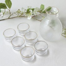 (LH3435) 술병술잔(사케)-유리물병-술잔6P-쥬스병, 술장6P