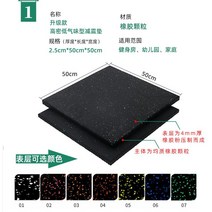 헬스장 고무블럭 홈짐 체육관 바닥 고무 매트 탄성바닥재, C. 고밀도충격흡수패드(미세입자)-2.5cm