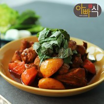 아빠식 수비드 닭볶음탕 닭도리탕 곱도리탕 10분완성 캠핑요리 밀키트 황금레시피 10분완성 1.3kg, 사리없음