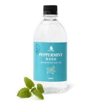 클리어원 허브 페퍼민트 증류 액상차 5배농축 원액 500ml, 페퍼민트워터 500ml+500ml
