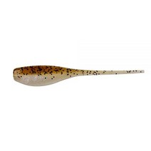 Bobby Garland 오리지널 5.1cm(2인치) 아기 청어 부드러운 플라스틱 낚시 미끼 낚시 장비 및 액세서리 팩당 18개 펄 화이트, Natural Cricket