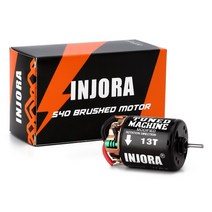 INJORA-540 브러시 모터 방수 13T 21T 35T 45T 55T 80T 110 RC 자동차 크롤러 Axial SCX10 AXI03007 90046 Redcat Gen8, 01 540 Motor 13T