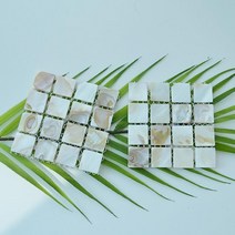다세코 컵받침대 자개 티코스터 찻잔 받침 인테리어소품 악세사리장식품, 소형8.5cm