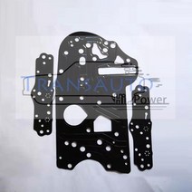 자동차변속기 두꺼운 4.6mm dq200 0am 전송 메카트로닉 밸브 바디 수리 키트 audi skoda dsg 기어 박스 0am325066ac 용 누산기 하우징, 하우징 개스킷