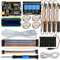 아두이노 키트 코딩 Keyestudio-DIY 전자 급수 센서 모듈 Arduino STEM 교육용 스마트 자동 장치 7 가지 프로젝트, 한개옵션0