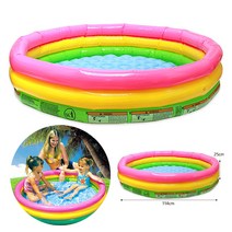 바닥 엠보싱 에어 매트 유아 아기 미니 풀장 수영장