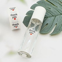 투명 땡큐 실링 스티커 25mm 500p 감사 선물 포장 thankyou 답례품 땡큐 샘플 소분 씰