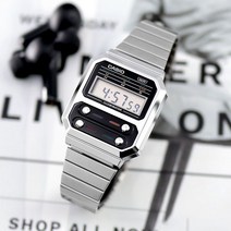 CASIO 카시오 빈티지 레트로 프리버클시계 A100WE-1A