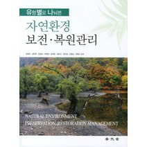유형별로 나눠본 자연환경 보전 복원관리, 보문당, 김보미,김지연,김효준 등저