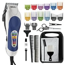왈) Clipper Color Pro 완벽한 이발 키트 전기 면도기, 1개(1팩)